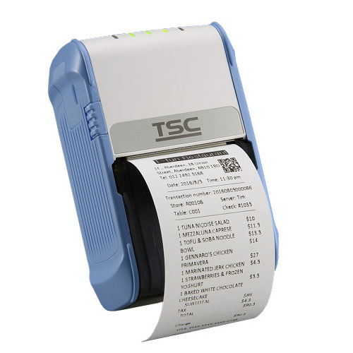 TSC Alpha 2R Mobile Barcode Printer